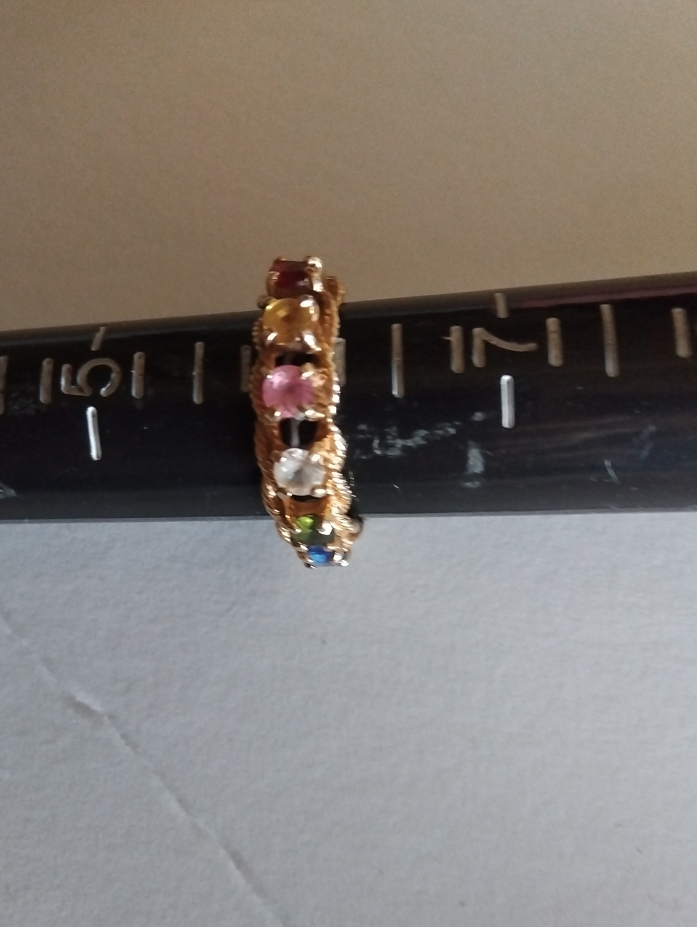 Multi Color Band Ring - Picture 4 of 5